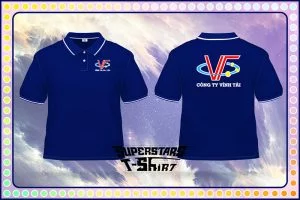 Đồng phục áo thun nhân viên công ty Vĩnh Tài. Áo đồng phục được thiết kế trang nhã, lịch sự, đồng phục áo thun tôn lên sự tinh tế và chuyên nghiệp cho công ty của bạn thông qua thiết kế hài hòa giữa logo và bo cổ - tay. Áo thun đồng phục là niềm vui của mỗi thành viên trong trang phục áo đồng phục hằng ngày.