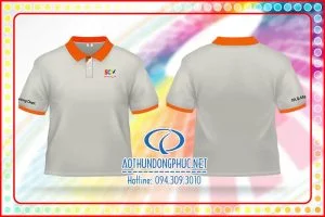 Áo thun nhân viên kinh doanh SCTV Áo đồng phục thun nhân viên, đồng phục áo thun phòng kinh doanh, đồng phục thun đẹp, áo đồng phục cao cấp, đồng phục thun công sở, áo đồng phục thun có cổ, đồng phục áo thun quảng cáo, mẫu áo thun phối cổ, viền bo tay cam, may áo thun cotton 100%, in lụa áo thun đồng phục, thêu tay áo thun công ty