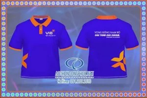 Đồng phục áo phông nhân viên NH VIB - ĐNB