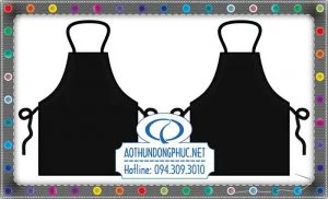 May tạp dề đầu bếp Tạp dề dài nhân viên bếp, tạp dề đầu bếp. May tạp dề dài màu đen, may tạp dề bếp có túi