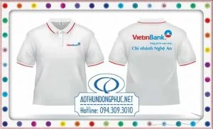 Mẫu đồng phục áo phông Viettinbank - Chi nhánh Nghệ An