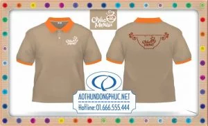 Mẫu áo phông đồng phục nhân viên cháo mẹ nấu