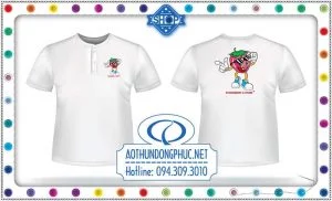 Mẫu áo phông Shop Strawberry