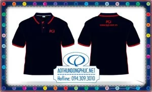 Mẫu in lụa cao áo phông đồng phục PGI