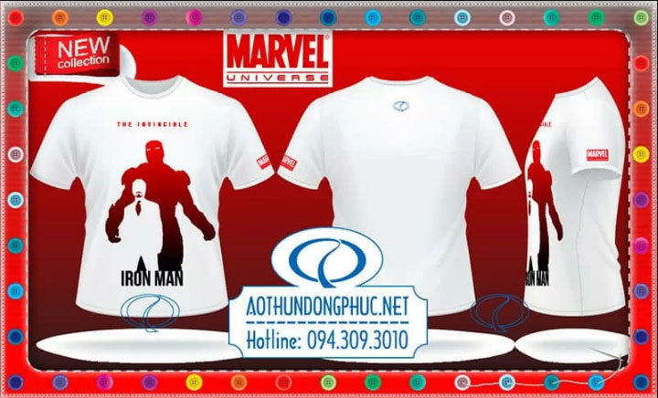Áo phông Marvel Iron Man