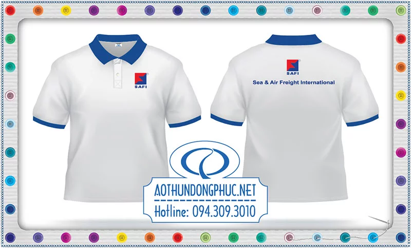Mẫu áo phông đồng phục công ty Safi