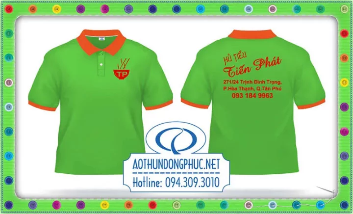 Xưởng may áo phông đồng phục - Tiến Phát