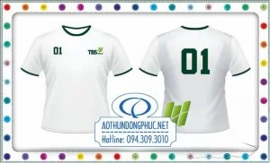 Mẫu áo phông đồng phục thể thao Cty TBS