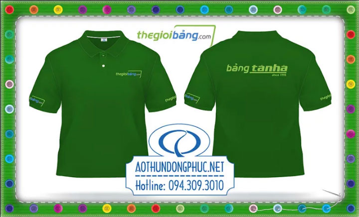 Mẫu áo thun nhân viên giao hàng thegioibang.com