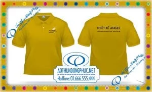 Mẫu áo đồng phục công ty Angel