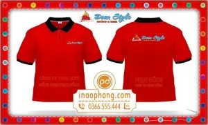 Mẫu áo phông đồng phục nhà hàng Nướng & Beer Dona Style