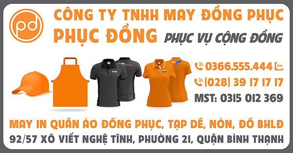 Banner Công ty TNHH may đồng phục Phục Đồng