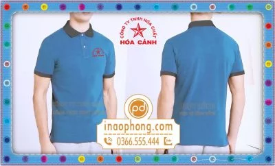 Mẫu áo đồng phục công nhân viên Hóa Cảnh