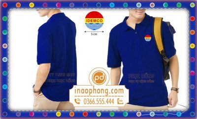In áo thun đồng phục công ty IDEMCO