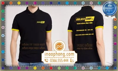 In đồng phục nhân viên giao nhận Golden Ship