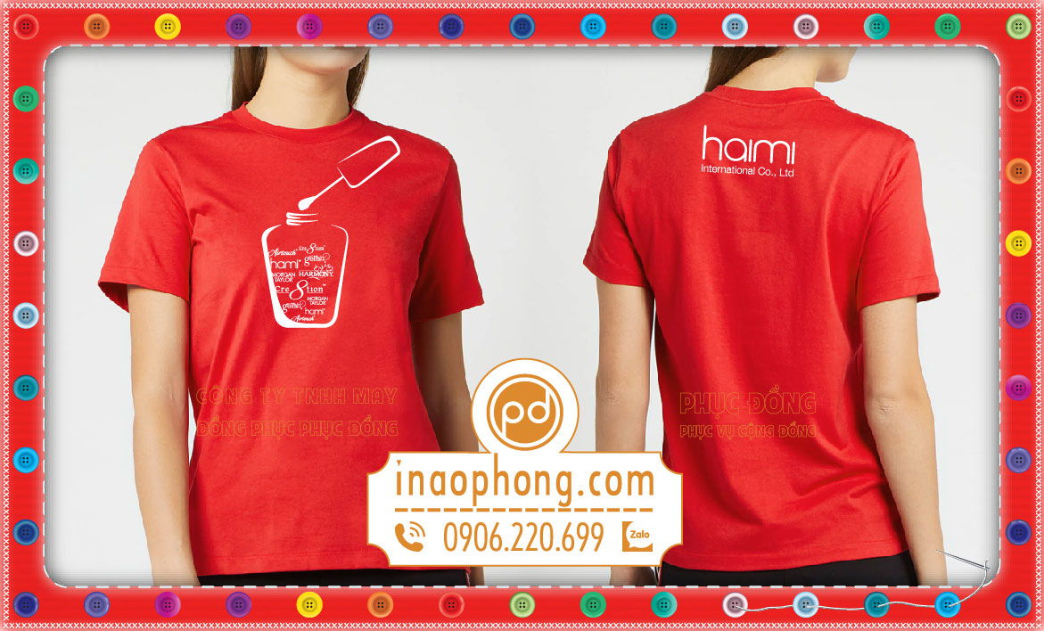 T-shirt uniform Women-HaiMi Co.ltd 3
