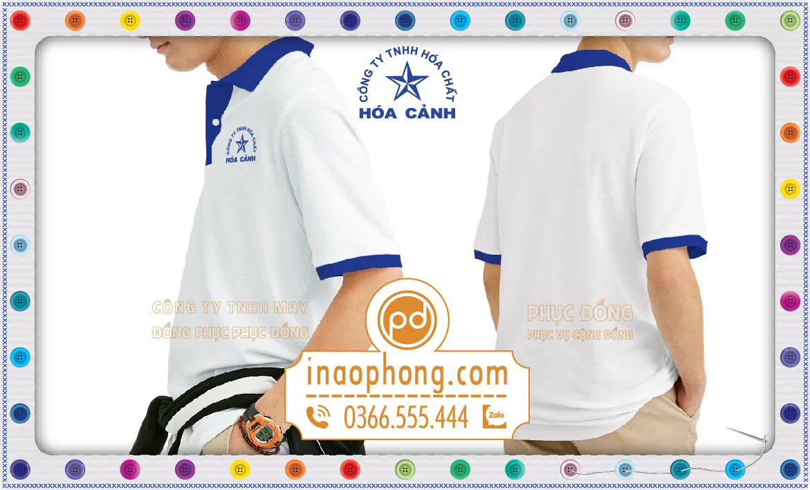 Đồng phục áo phông công nhân viên Hóa Cảnh