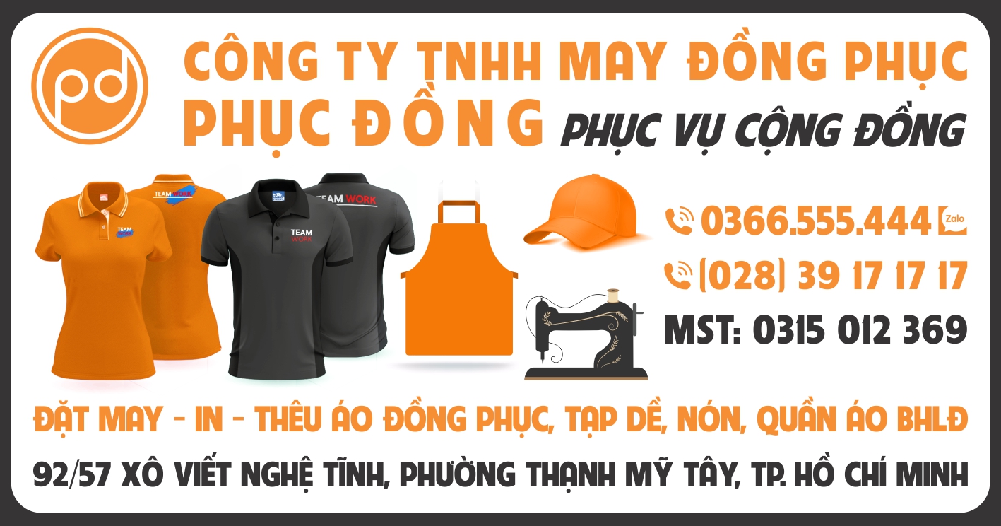 Địa chỉ đặt in áo phông tại công ty may đồng phục Phục Đồng